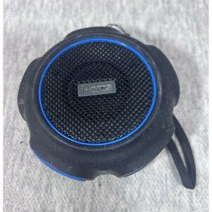 iHome iBT82 Waterproof Bluetooth Speaker Voice Powered Music Black & Blue